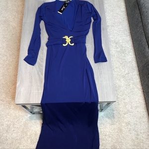 UXLABEL Blue Maxi Dress